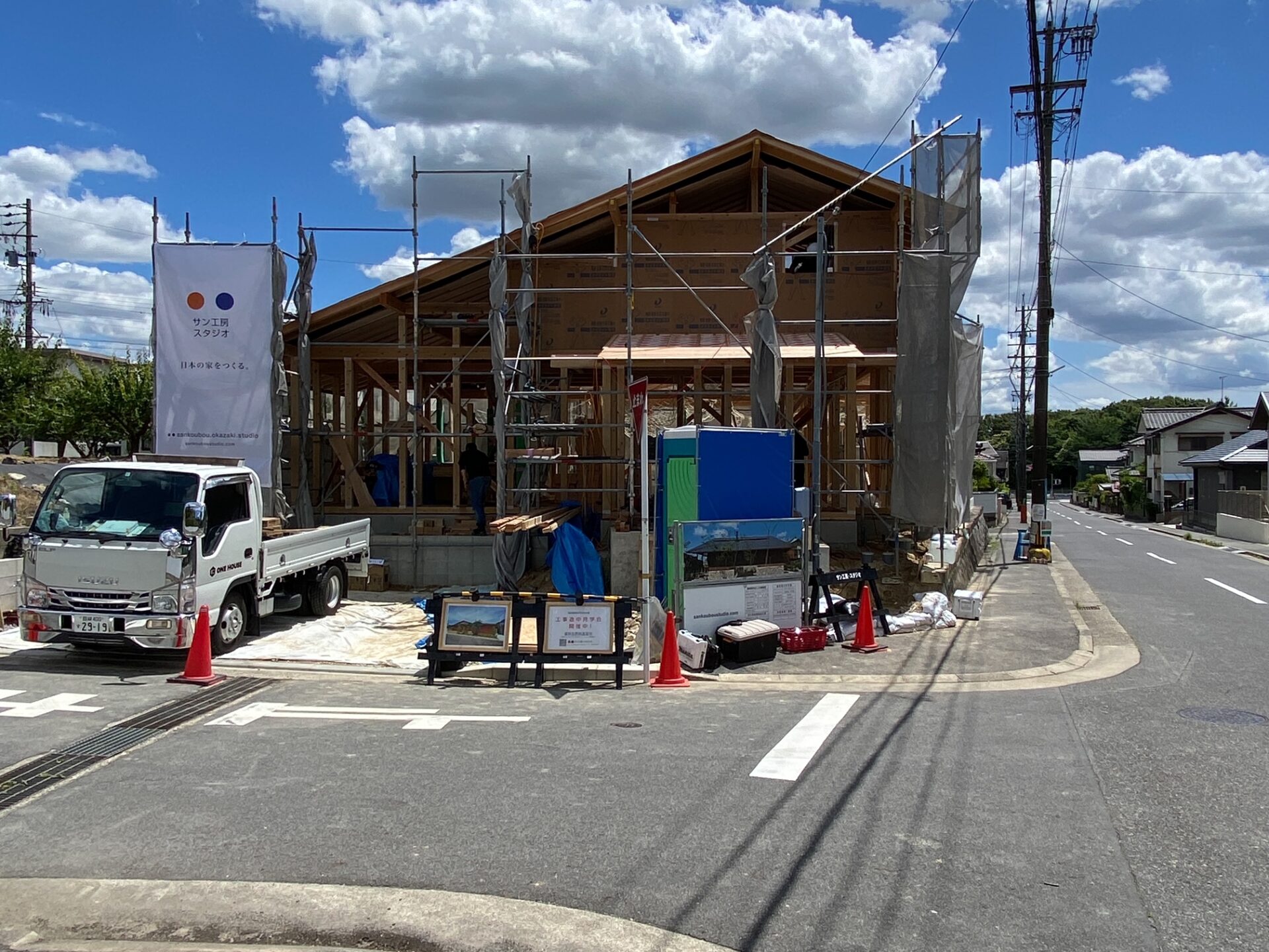 刈谷市で和モダンな木の家/サン工房岡崎スタジオ