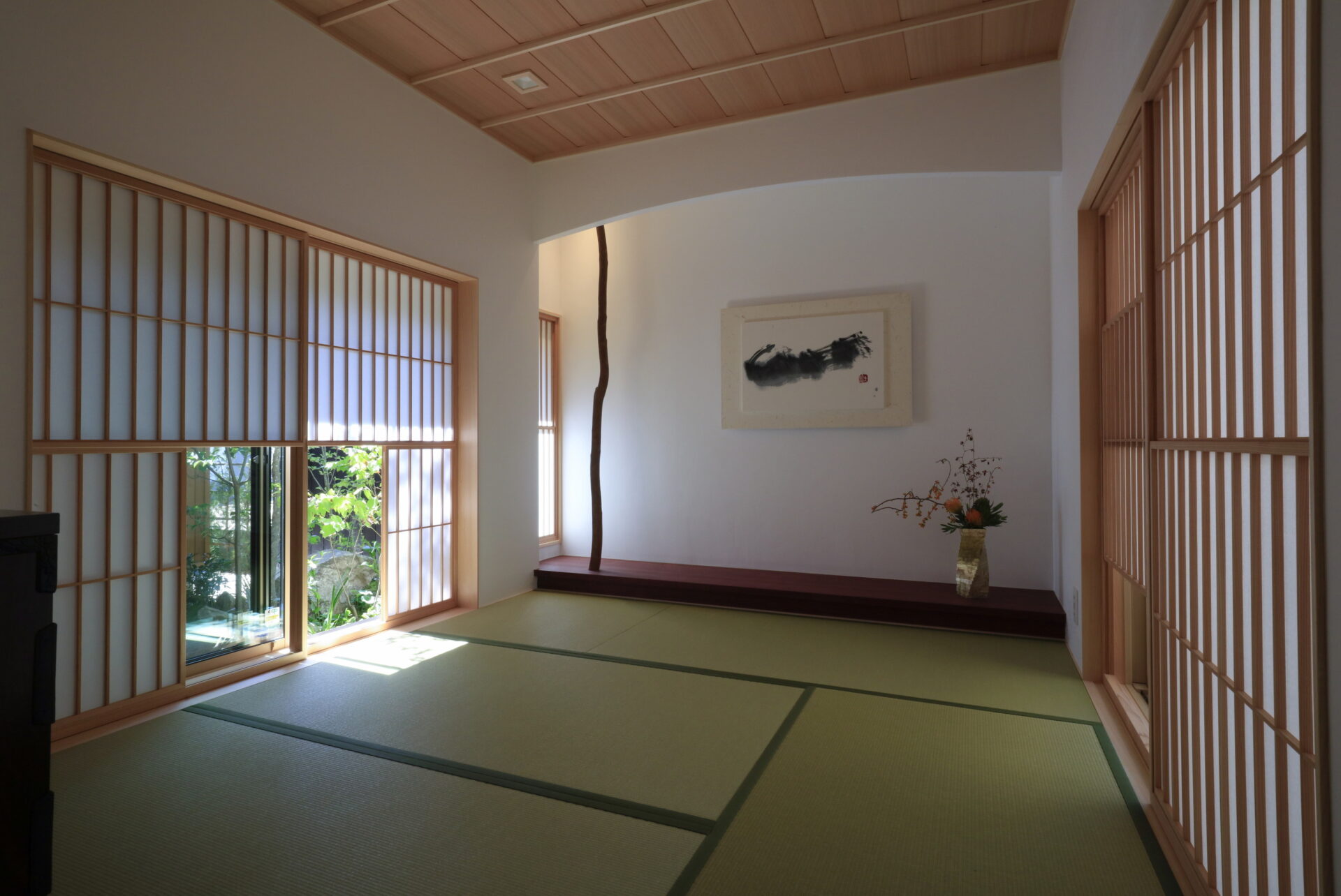 豊田市で和モダンな木の家/サン工房岡崎スタジオ