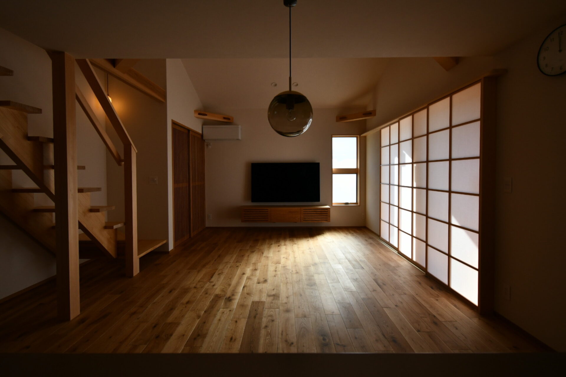 刈谷市で和モダンな木の家/サン工房岡崎スタジオ
