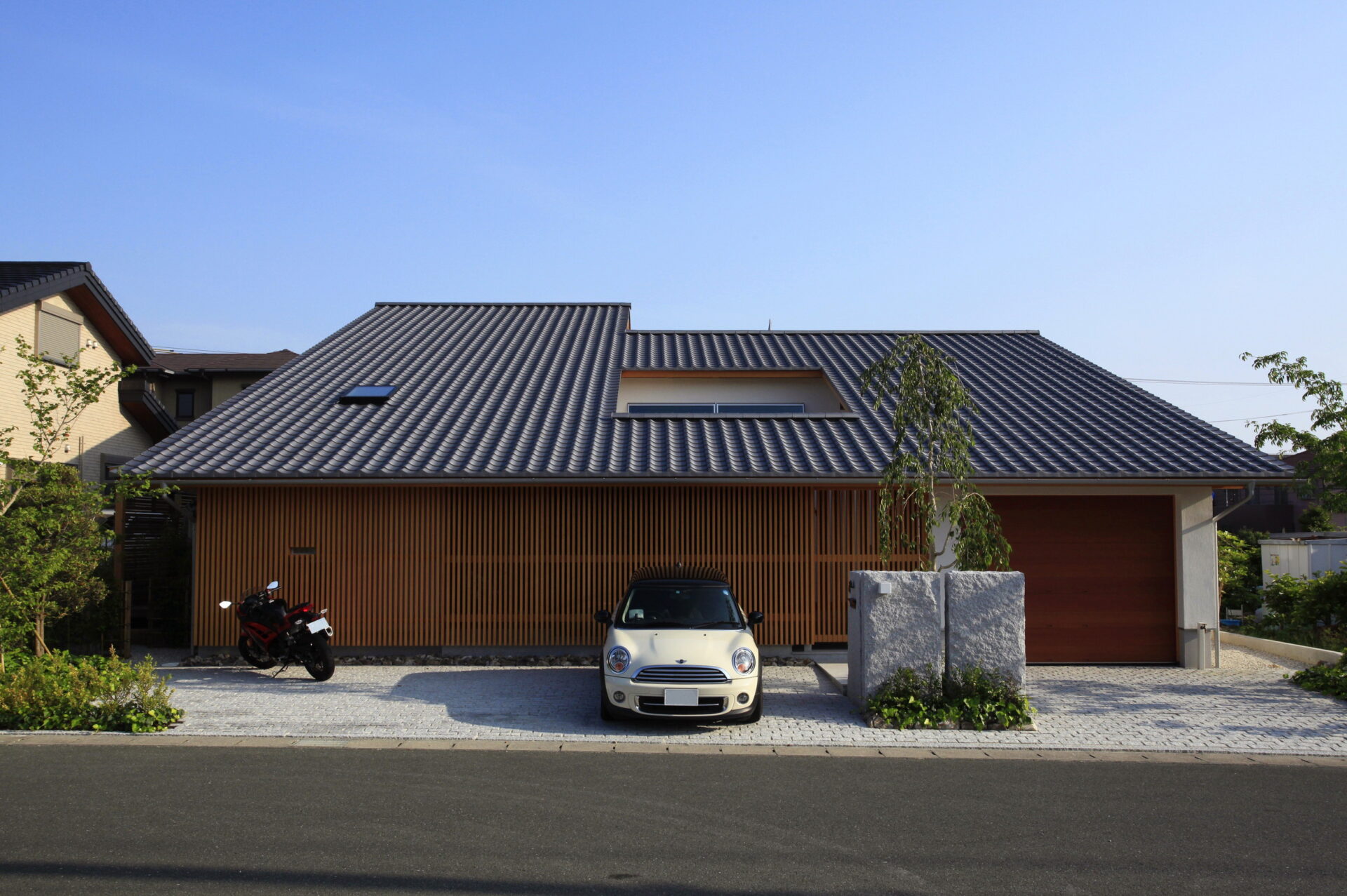 岡崎市で和モダンな木の家/サン工房岡崎スタジオ