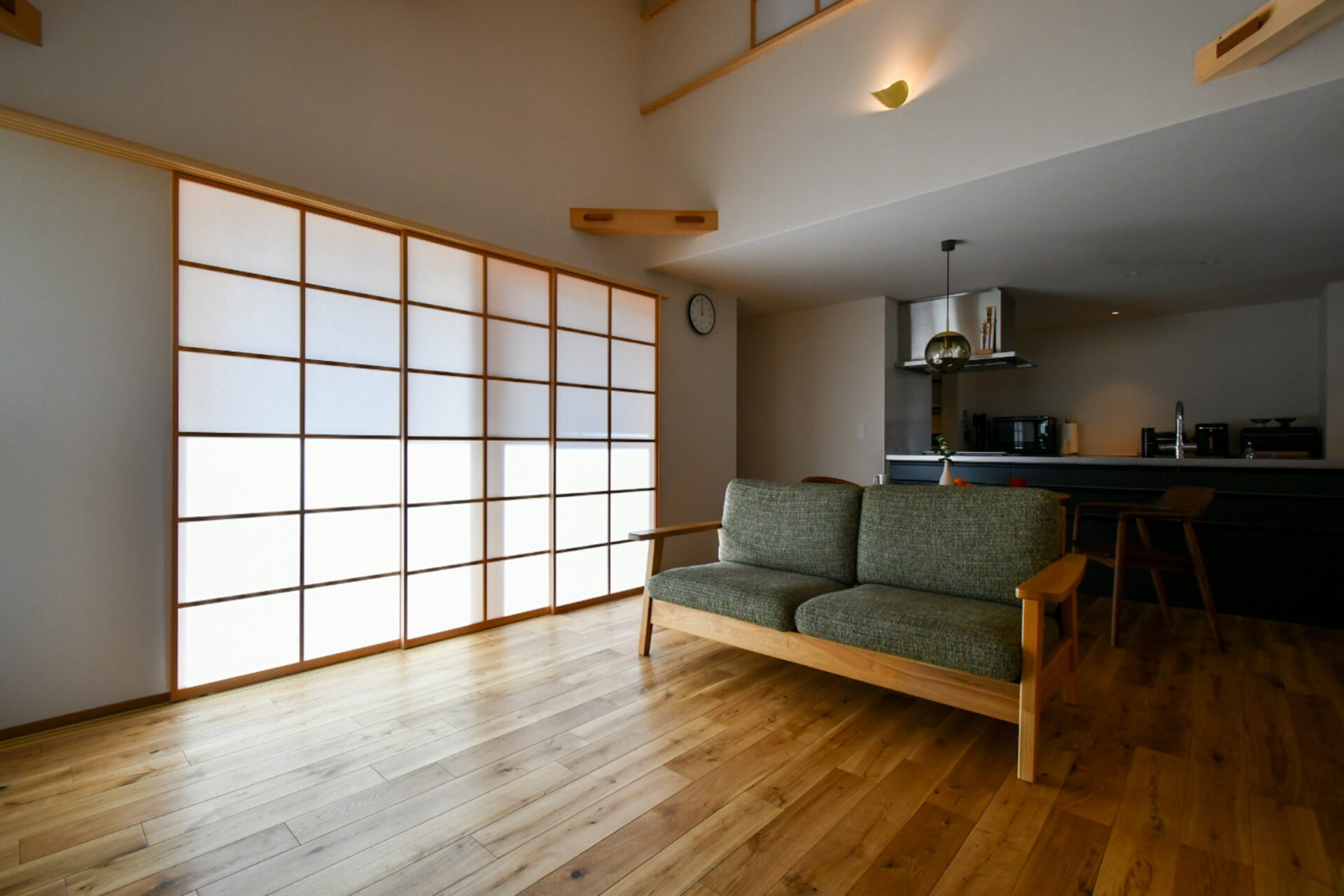 みよし市で和モダンな木の家/サン工房岡崎スタジオ