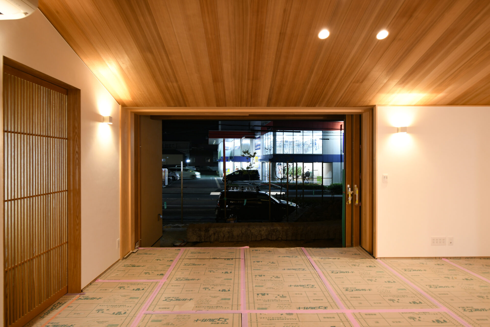 名古屋市で和モダンな平屋/サン工房岡崎スタジオ