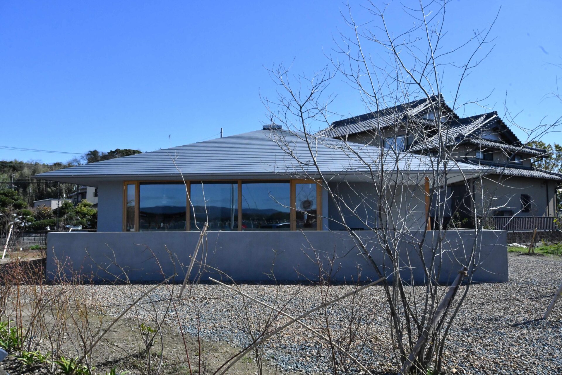 岡崎市で和モダンな木の家/サン工房岡崎スタジオ